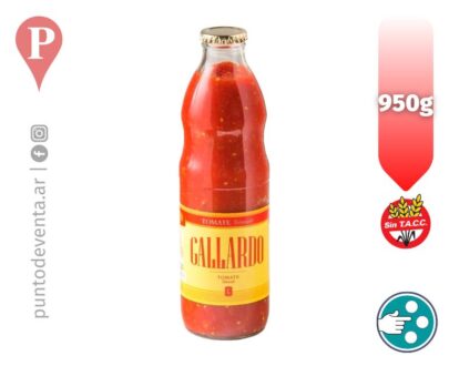 Tomate Triturado Botella Gallardo 950g - puntodeventa.ar