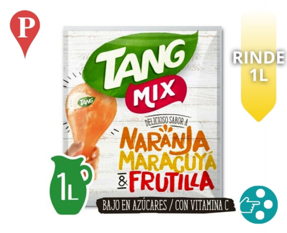 Jugo Tang Mix Naranja maracuya y frutilla