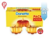 Flan Danette Vainilla 95g Pack x4