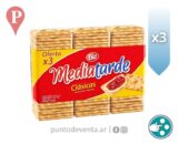 Galletitas Crackers Media Tarde Clásicas 3x105g