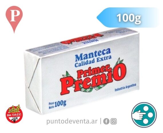 Manteca Primer Premio 100g