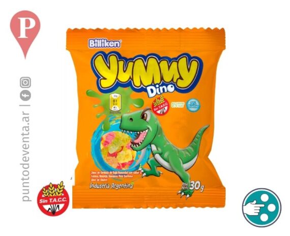 Gomitas Yummy Dino 30g