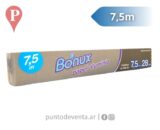 Papel de Aluminio Bonux 28cm x 7.5mt