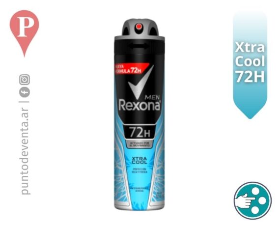 Desodorante Antitranspirante Rexona Men Xtra Cool 150ml
