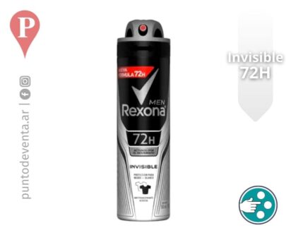 Desodorante Antitranspirante Rexona Men Invisible 150ml