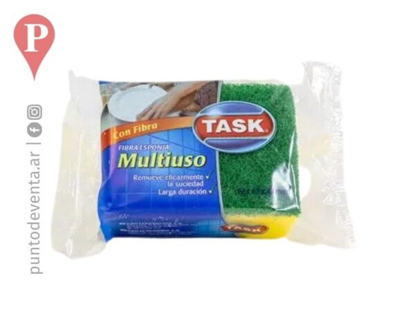 Esponja de Fibra Multiuso Task