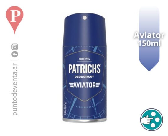 Desodorante Patrichs Aviator 150ml