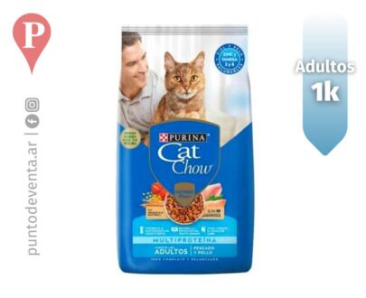Alimento para Gato Cat Chow Adultos PyP 1kg - puntodeventa.ar