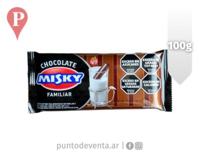 Chocolate para Taza Misky 100g - puntodeventa.ar