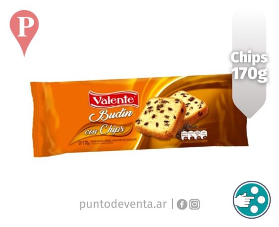 Budin Valente Chips 170g