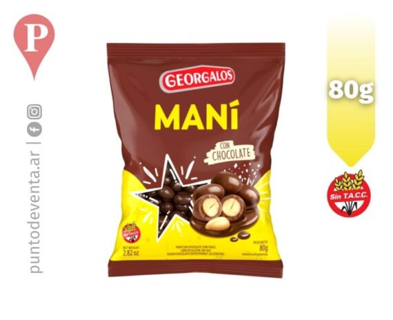 Mani con Chocolate Geogalos 80g - puntodeventa.ar