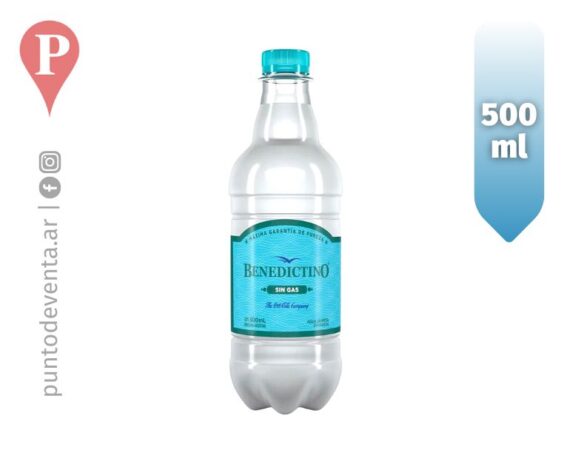 Agua Mineral Benedictino 500ml - puntodeventa.ar