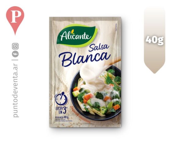 Salsa Blanca Alicante 40g - puntodeventa.ar