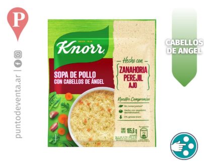 Sopa Familiar Casera Knorr Pollo con Cabellos de Angel - puntodeventa.ar