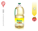 Aceite de Girasol Natura 3l - puntodeventa.ar