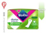 Protectores Diarios Nosotras Protección Normal 20u - puntodeventa.ar