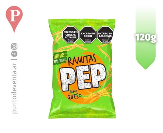 Pep Ramitas de Queso 120g - puntodeventa.ar