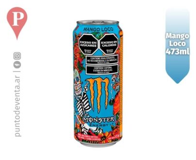 Energizante Monster Energy Mango Loco 473ml - puntodeventa.ar