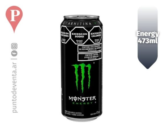 Energizante Monster Energy Green 473ml - puntodeventa.ar