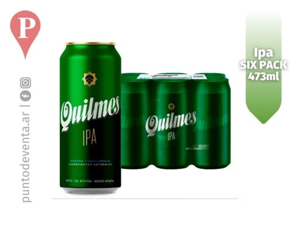Cerveza Quilmes Ipa Lata 473ml x6 - puntodeventa.ar