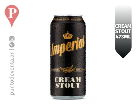 Cerveza Imperial Negra Cream Stout 473ml - puntodeventa.ar