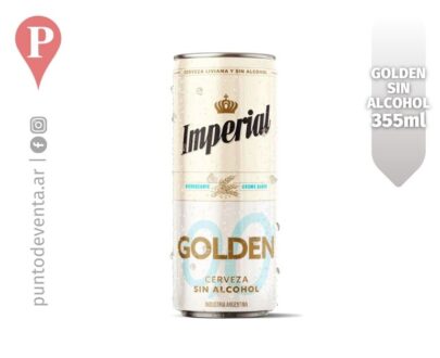 Cerveza Imperial Golden Cero Alcohol 355ml - puntodeventa.ar