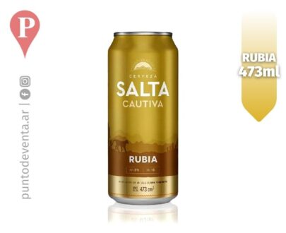 Cerveza Salta Cautiva Rubia 473ml - puntodeventa.ar