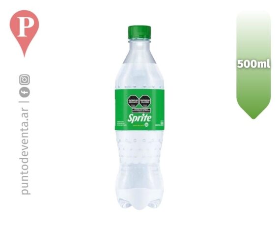 Gaseosa Sprite 500ml - puntodeventa.ar