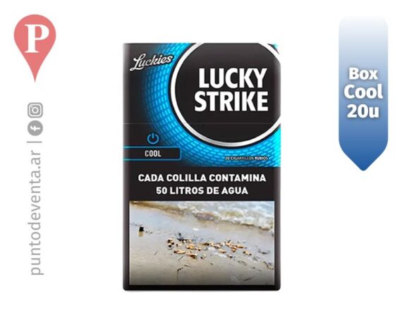 Cigarrillos Lucky Strike Convertible Box 20u - puntodeventa.ar