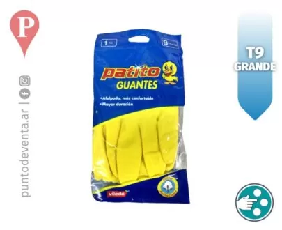 Guantes Multiuso Patito T9 Grande - puntodeventa.ar